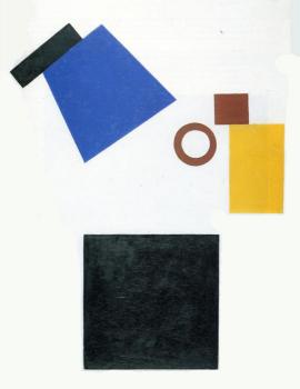 卡玆米爾 馬列維奇 Suprematism, Two Dimensional Self Portrait 卡玆米爾 馬列維奇 Suprematism, Two Dimensional Self Portrait